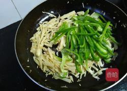 青椒冬笋丝的做法图解6