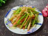 香芹拌黄花菜