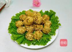  炸芹菜丸子的做法图解11