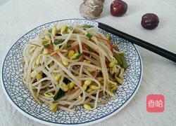 炒豆芽的做法图解8