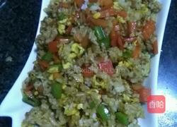 三色鸡蛋炒饭的做法图解12