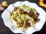 肉丝蒜黄