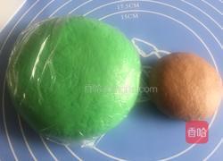 圣诞树面包的做法图解3