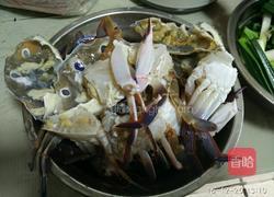 肉焖蟹的做法图解2