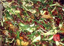 香辣野葱豆豉的做法图解12