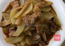 莴笋炒肉片的做法图解5