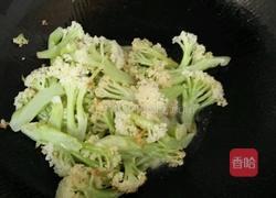 干炒花菜的做法图解3