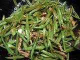 肉丝炒豆角