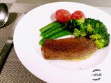 八叔健康健身餐 五分钟黑胡椒牛排 