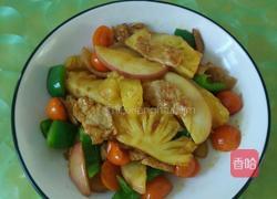苹果菠萝炒肉片的做法图解8