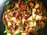 西红柿土豆炖牛肉