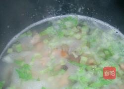 皮蛋粥的做法图解6