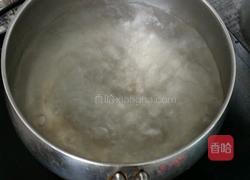 苦槐菜汆肉片的做法图解3