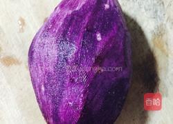 紫薯发糕的做法图解1
