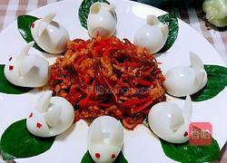 年夜饭（二）玉兔东升的做法图解8