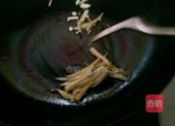 葱炒虾的做法图解3