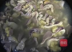 鸭血焖鸡胗的做法图解3