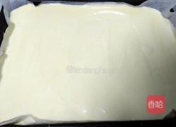香葱肉松火腿蛋糕卷的做法图解3