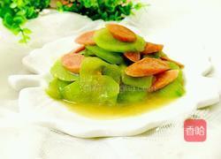 青瓜炒火腿肠的做法图解9
