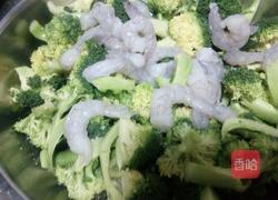 豉汁虾仁西蓝花的做法图解5