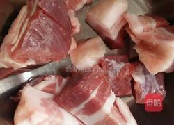 茭白红烧肉的做法图解1