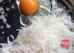 萝卜鸡蛋饼的做法图解2