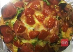 什锦土豆披萨（简易烤箱版）的做法图解12