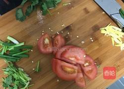 香煎豆腐炒五花肉的做法图解3