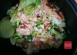 腊肉煲仔饭的做法图解5