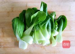 油菜鸡蛋卷的做法图解1