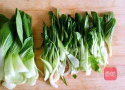 油菜鸡蛋卷的做法图解2