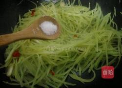 炝炒莴笋丝的做法图解7