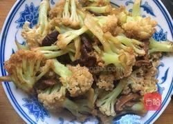香菇炒菜花的做法图解9