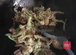 香菇炒菜花的做法图解8
