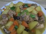 土豆炖鸡腿