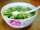 菠菜蛋花汤