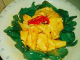 青椒干豆腐