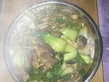 蘑菇炒油菜