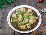 肉末豆腐