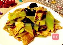 青笋炒肉片的做法图解15
