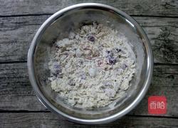 紫薯发糕的做法图解3