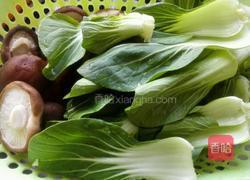 香菇油菜的做法图解2