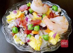 七彩虾仁什锦炒饭的做法图解20