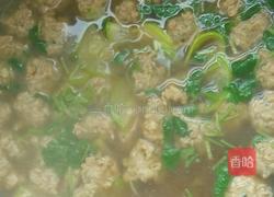 肉圆西葫芦汤的做法图解8