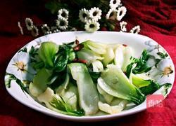 炒白菜的做法图解3