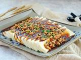 肉末盖浇豆腐