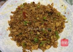 酱油炒饭的做法图解5