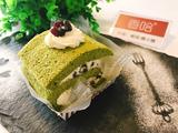 抹茶红豆蛋糕卷