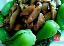 蚝油香菇油菜的做法图解15