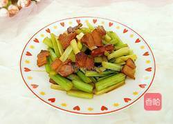 芹菜炒肉的做法图解10